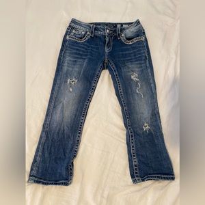 Signature Cuffed Capris, MissMe jeans